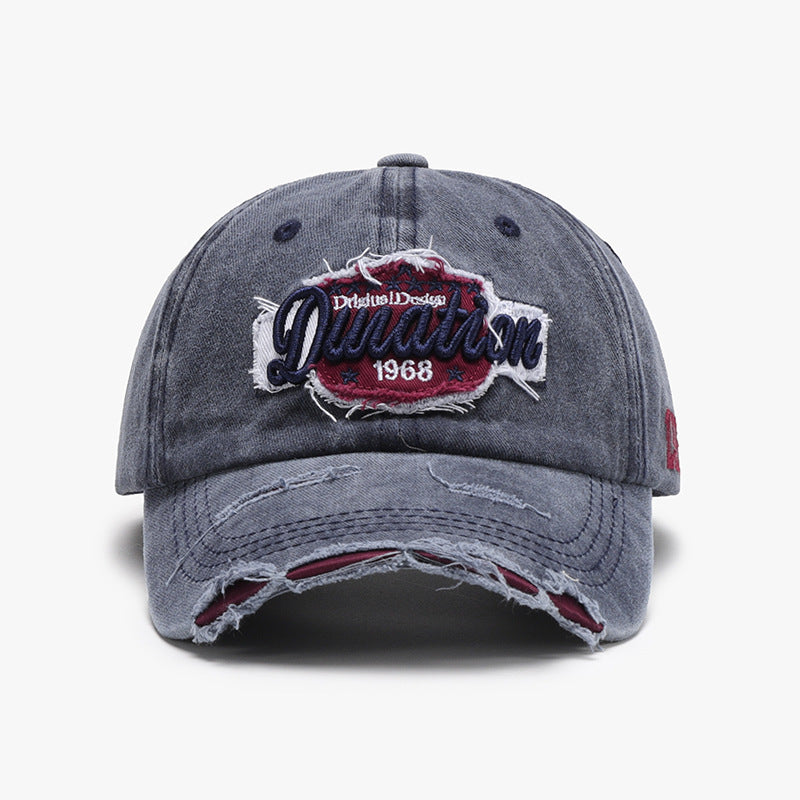 Spring Soft Top Letter Three-dimensional Embroidery Men's Baseball Cap